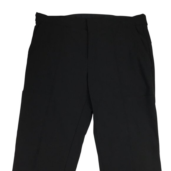 Athleta Brooklyn Wide Leg Crop Pants Womens Black With Pockets - Picture 5 of 9